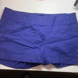 Navy blue dress shorts